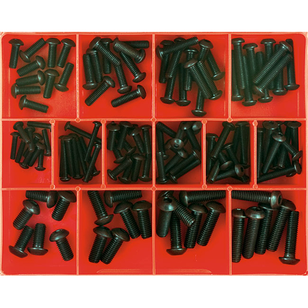 Champion 124pc Button Head Cap Screw Assortment Champion 124pc Button Head Cap Screw Assortment