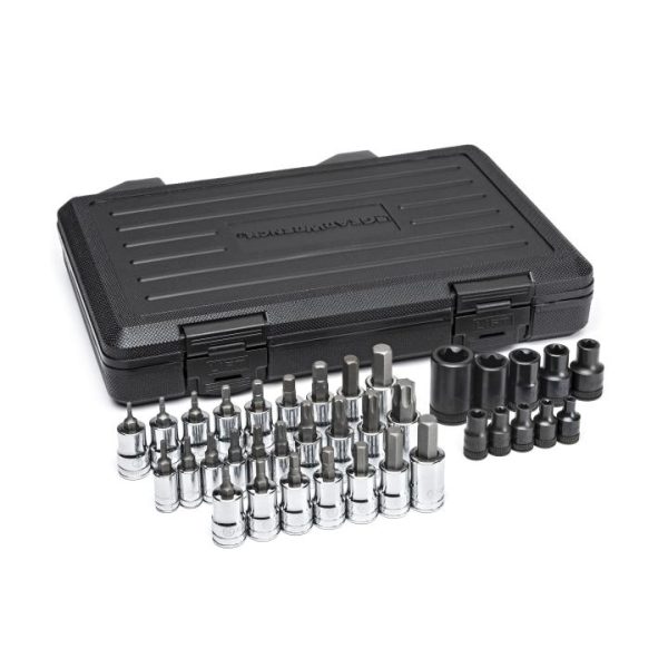 36 PC MASTER TORX SET WITH HEX BITS SOCKETS 36 PC MASTER TORX SET WITH HEX BITS SOCKETS