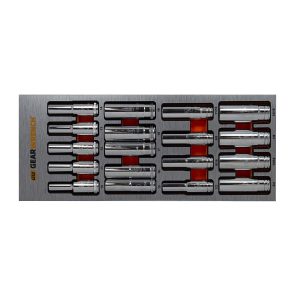 18PC 1/2 INCH DRIVE 6PT METRIC/SAE DEEP SOCKET SET