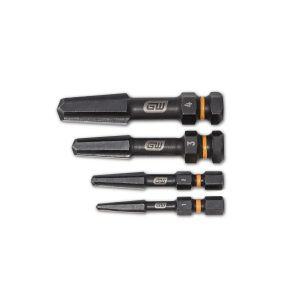4PC BOLT BITER SCREW EXTRACTOR SET