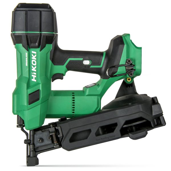 HIKOKI 18V CORDLESS COIL ROOFING NAILER BARE TOOL HIKOKI 18V CORDLESS COIL ROOFING NAILER BARE TOOL