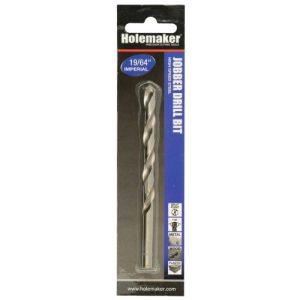 Holemaker Jobber Drill 19/64in - 1pc (Carded)