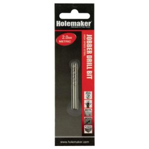 Holemaker Jobber Drill 2.0mm - 2pc (Carded)