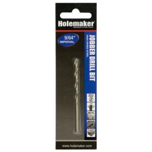 Holemaker Jobber Drill 9/64in - 1pc (Carded)