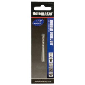 Holemaker Jobber Drill 1/16in - 2pc (Carded)