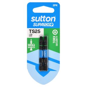 SUTTON SCREWDRIVER BIT S214 SUPATORQ TORX-S TS25 50MM 2PK