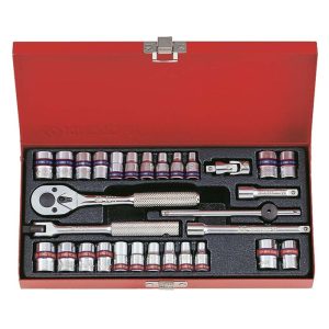 KING TONY 30PC 1/4DR 6pt COMB. SOCKET SET
