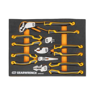 GEARWRENCH 5PC PITBULL CUSHION GRIP PLIERS SET IN EVA TRAY