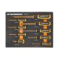 GEARWRENCH 9 PC PHILLIPS DUAL MAT SCREWDRIVER SET IN EVA TRAY