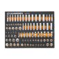GEARWRENCH 89PC 1/4 IN DRIVE MASTER MET SOCKET SET IN EVA TRAY