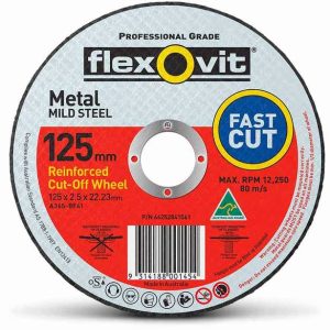 125 X 2.5 X 22.23 mm A30T CUTTING DISC MEGA-LINE FLEXOVIT