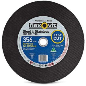356 x 3.0 x 25.4mm A36SB L/SPEED PORTABLE CHOP SAWS - METAL FLEXOVIT