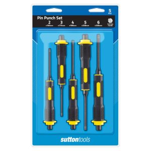 SUTTON PUNCH M706 PIN SOFT GRIP SET 2-6MM 5PC