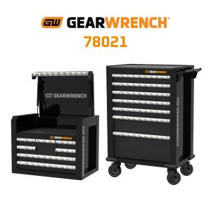 GEARWRENCH 135PC COMB TOOL KIT 28 INCH TOOL CHEST AND TROLLEY