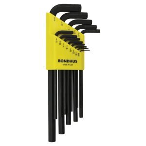 BONDHUS SET 13 HEX L-WR LONG .050-3/8''