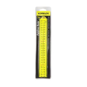 KOMELON 1MTR FOLDING RULER HIGH-VIS (FD1MHV)