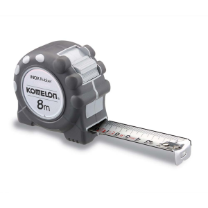 KOMELON 8mx25mm INOX RUBBER S/STEEL POCKET TAPE (IR85)