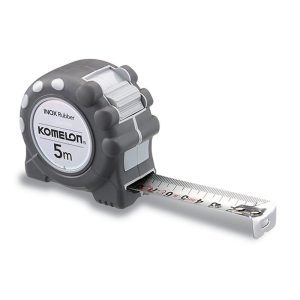 KOMELON 5mx19mm INOX RUBBER S/STEEL POCKET TAPE (IR59)