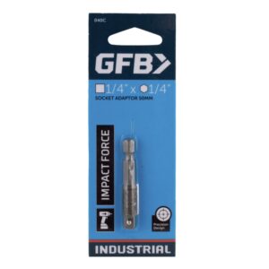 GFB40 SQUARE SOCKET ADAPTOR  50mm x 1/4''