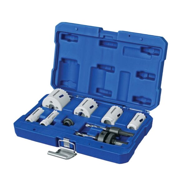 Holemaker 9pc Cobalt Holesaw Set - Electricians Holemaker 9pc Cobalt Holesaw Set - Electricians