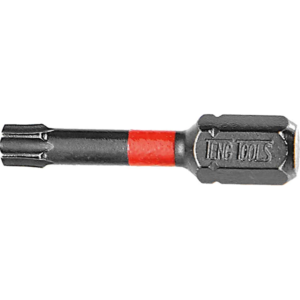 Teng 5pc 1/4in TX30 Impact Screwdriver Bit 30mm Teng 5pc 1/4in TX30 Impact Screwdriver Bit 30mm