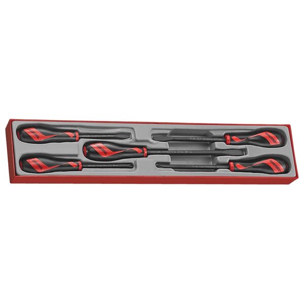Teng 5pc MD Power-Thru S/Driver Set - TTX-Tray Teng 5pc MD Power-Thru S/Driver Set - TTX-Tray