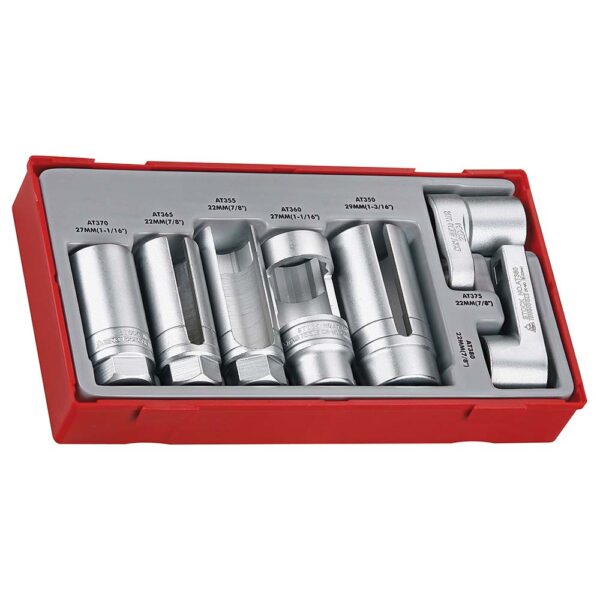 Teng 7pc 3/8&1/2in Dr. Specialist Skt Set-TC-Tray Teng 7pc 3/8&1/2in Dr. Specialist Skt Set-TC-Tray