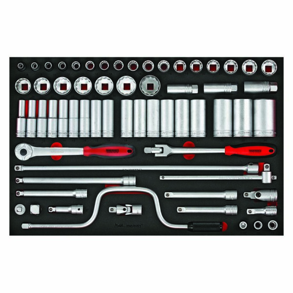 Teng 63pc 1/2in Dr. Metric Socket & Acc. Set (EVA) Teng 63pc 1/2in Dr. Metric Socket & Acc. Set (EVA)