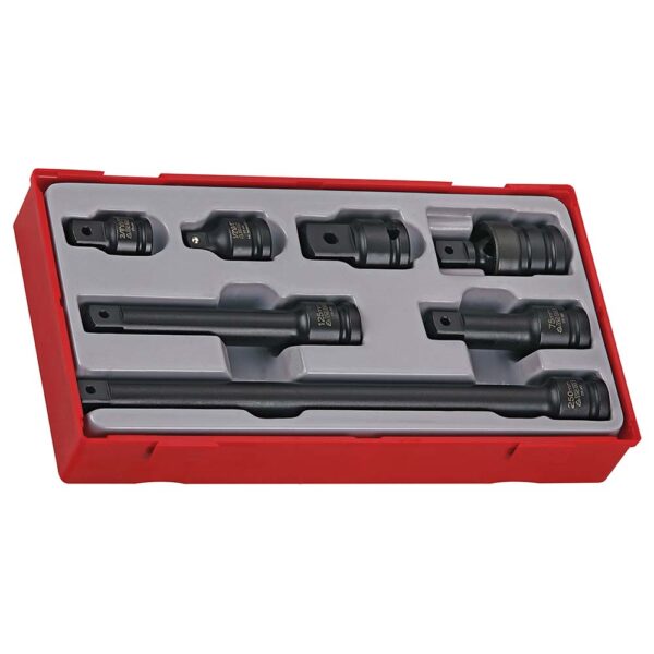 Teng 7pc 1/2in Dr. Imp Acc Set (Din ) - TC-Tray Teng 7pc 1/2in Dr. Imp Acc Set (Din ) - TC-Tray