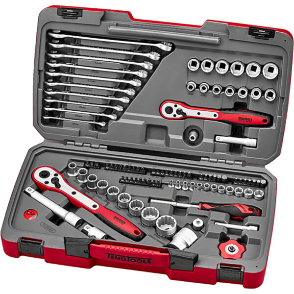 Teng MECCA PRO 98pc 1/4 3/8 & 1/2in Socket & Tool Set Teng MECCA PRO 98pc 1/4 3/8 & 1/2in Socket & Tool Set