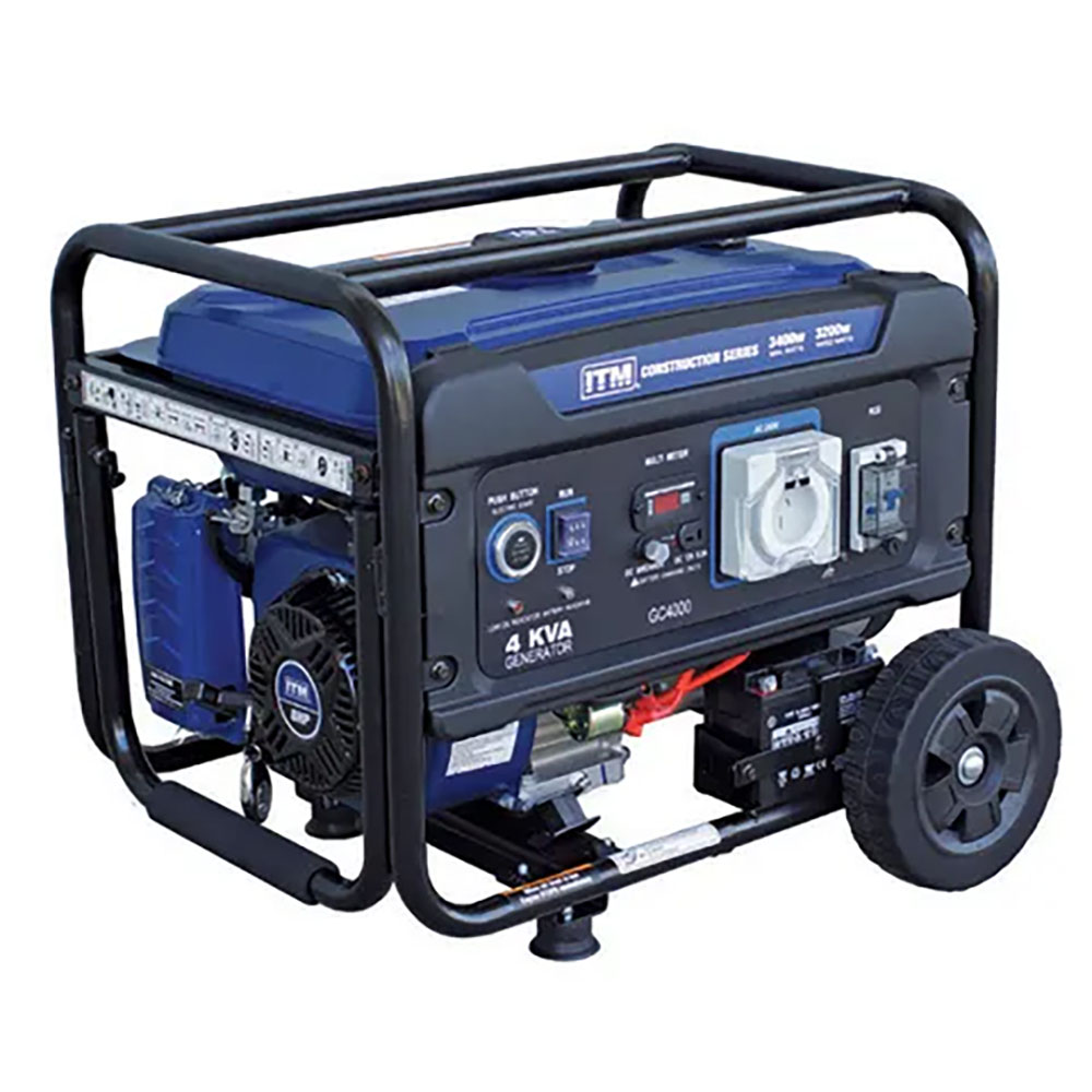 ITM Generator Petrol 3400W Peak Electric Start w/Remote