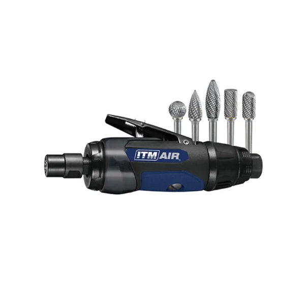 ITM Die Grinder Kit with 5 Carbide Burrs & Case ITM Die Grinder Kit with 5 Carbide Burrs & Case