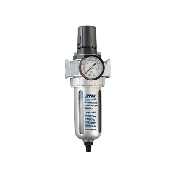 ITM 1/2in Filter Regulator - Heavy Duty Auto Drain ITM 1/2in Filter Regulator - Heavy Duty Auto Drain
