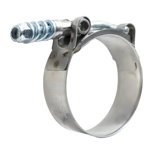 Global T-Bolt Clamp with Spring 19 63-72 mm W2 (Ea) Global T-Bolt Clamp with Spring 19 63-72 mm W2 (Ea)