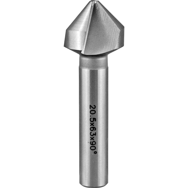 Holemaker Countersink 10mm Shank 3 Flute 90deg 3-25mm Holemaker Countersink 10mm Shank 3 Flute 90deg 3-25mm