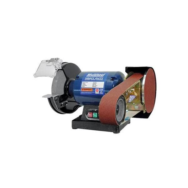 Multitool 200mm Bench Grinder W/belt & Disc Grinding Attach Multitool 200mm Bench Grinder W/belt & Disc Grinding Attach