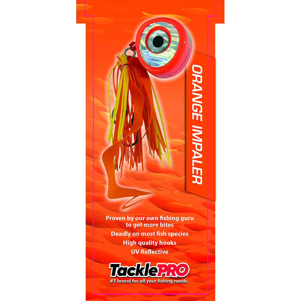 TacklePro Kabura Lure 200gm - Orange Impaler