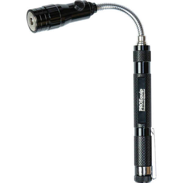 ProEquip Magnetic Flexi-Shaft Pick-Up Tool With 1 LED Torch ProEquip Magnetic Flexi-Shaft Pick-Up Tool With 1 LED Torch