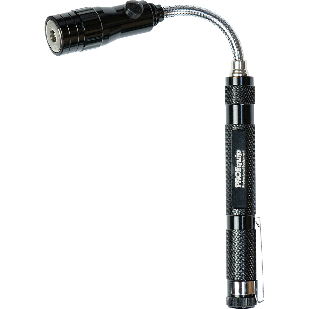 ProEquip Magnetic Flexi-Shaft Pick-Up Tool With 1 LED Torch