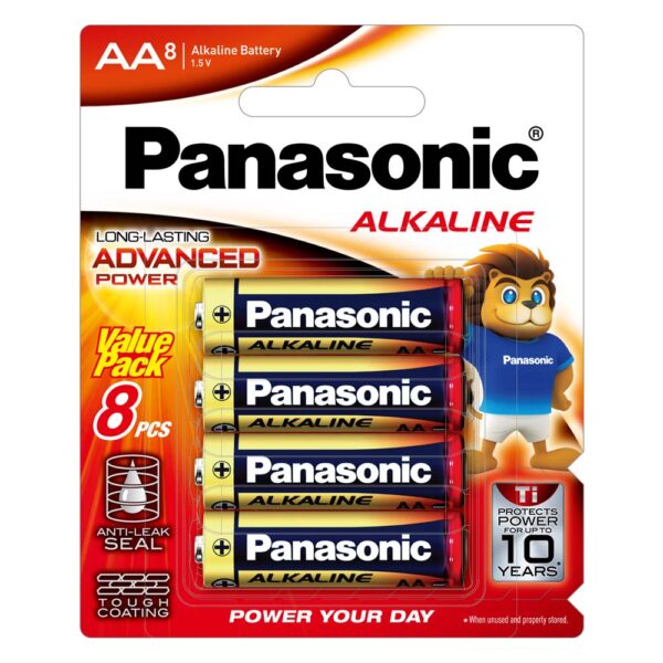 Panasonic AA Battery Alkaline (8pk) Panasonic AA Battery Alkaline (8pk)