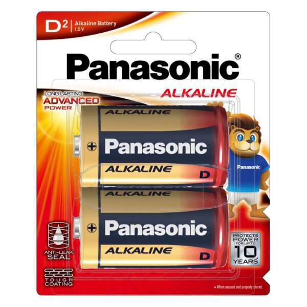 Panasonic D Battery Alkaline (2pk) Panasonic D Battery Alkaline (2pk)