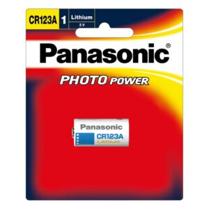 Panasonic 3V Lithium CR123A Camera Battery