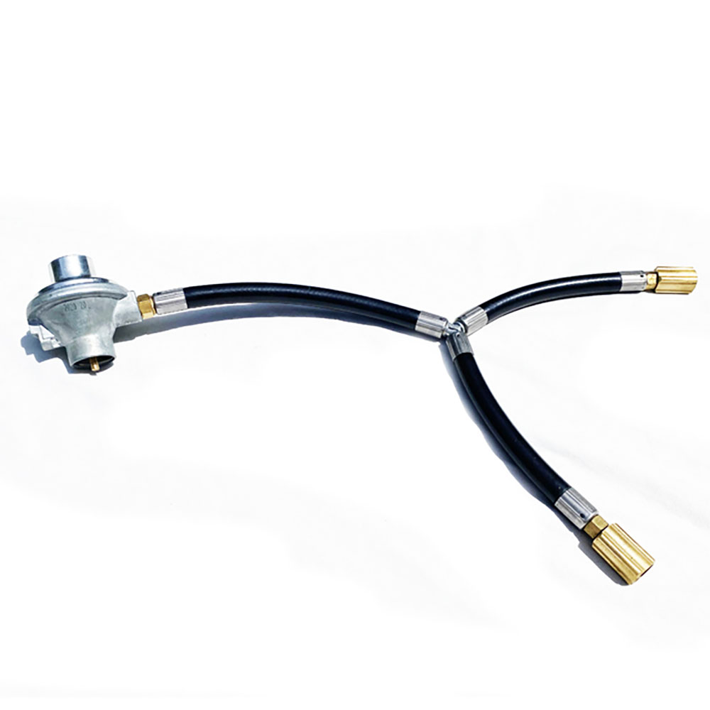 NomadiQ Portable BBQ Y Hose with Regulator