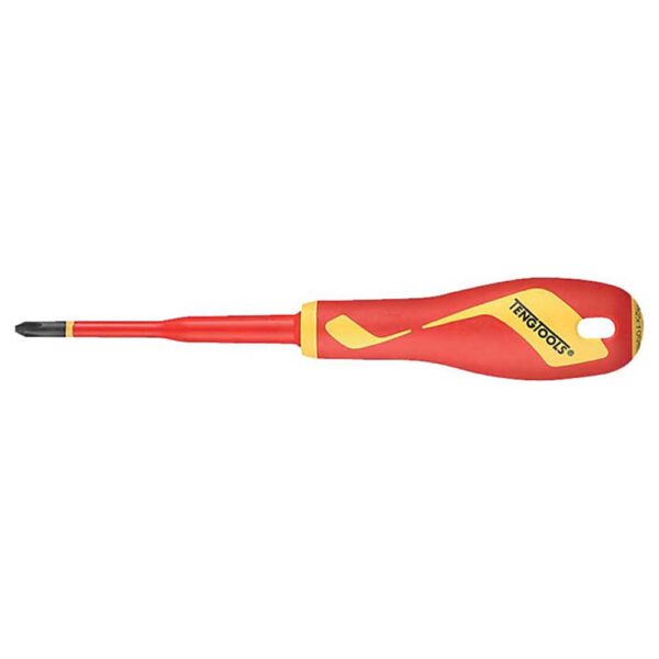Teng MD 1000V VDE Screwdriver PH2 x 100mm (RBD) Teng MD 1000V VDE Screwdriver PH2 x 100mm (RBD)
