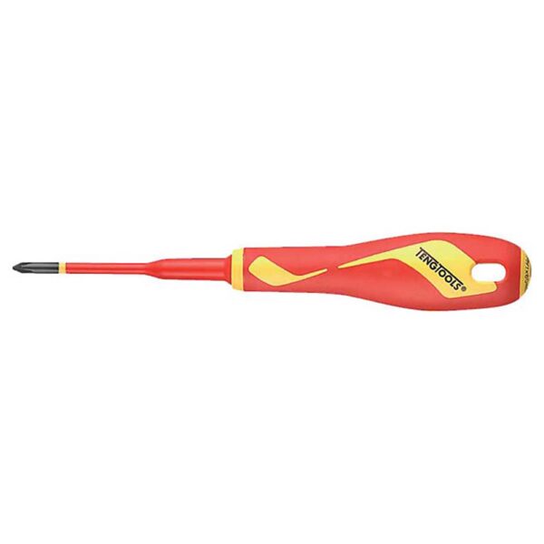 Teng MD 1000V VDE Screwdriver PH1 x 80mm (RBD) Teng MD 1000V VDE Screwdriver PH1 x 80mm (RBD)