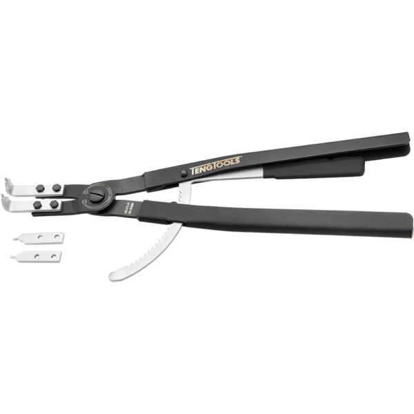 Teng 20in Straight/Bent Inner Ratcheting Circlip Plier Teng 20in Straight/Bent Inner Ratcheting Circlip Plier