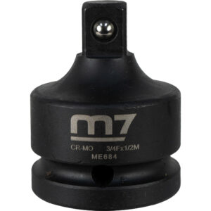 M7 Impact Adaptor 3/4in (F) x 1/2in (M) - Locking Ball Type