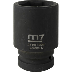M7 Deep Impact Socket 1in Dr. 43mm