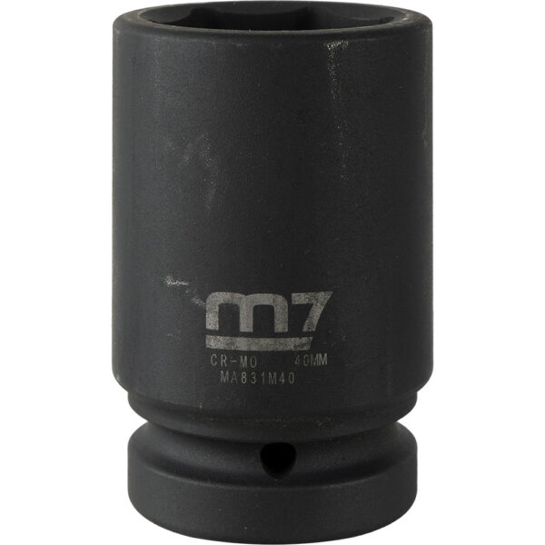 M7 Deep Impact Socket 1in Dr. 40mm M7 Deep Impact Socket 1in Dr. 40mm