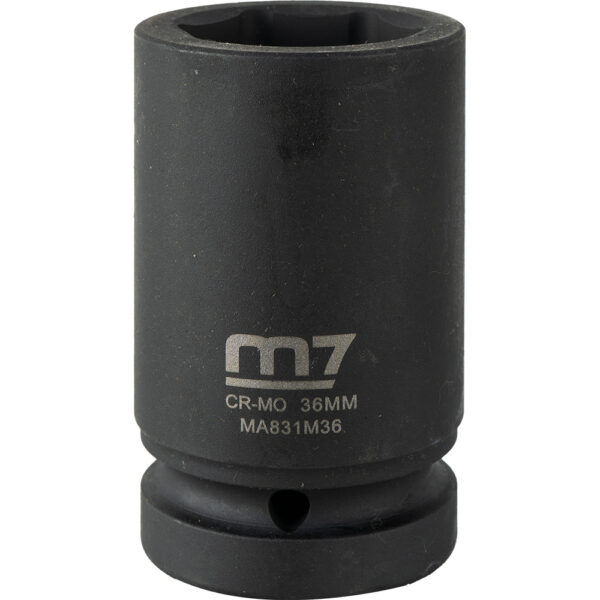 M7 Deep Impact Socket 1in Dr. 36mm M7 Deep Impact Socket 1in Dr. 36mm